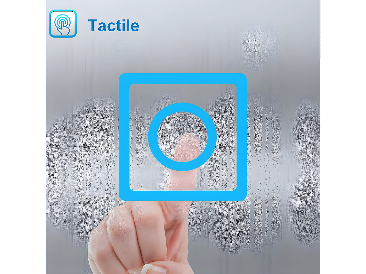 Aica Espejo de baño LED 120×70cm,antivaho,interruptor táctil