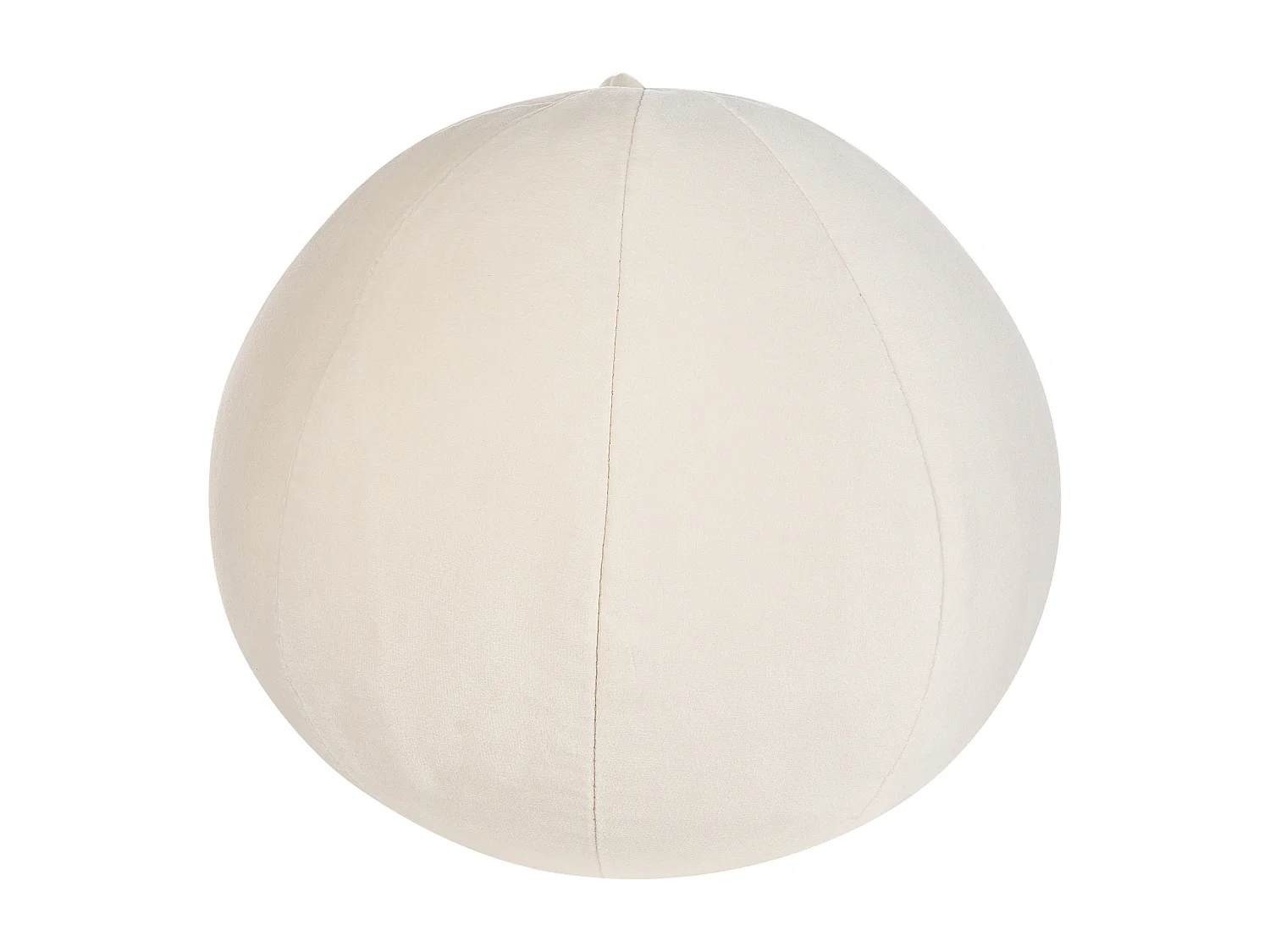 Poltrona LEIREN Velluto Bianco sporco