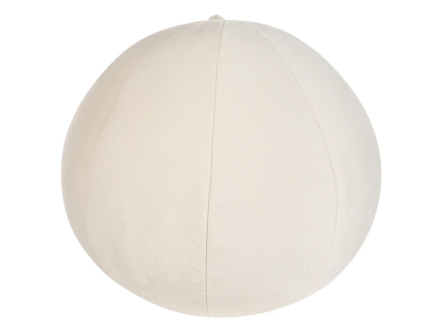 Poltrona LEIREN Veludo Branco creme