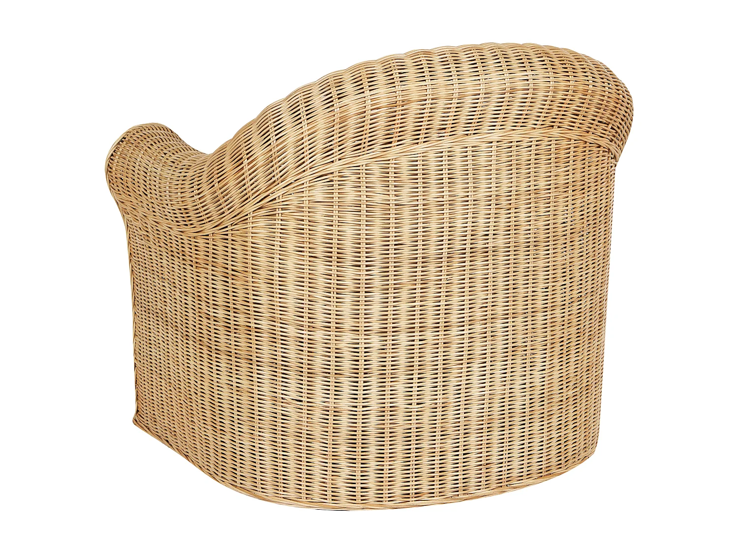 Poltrona da giardino LIVADEIA Rattan Naturale