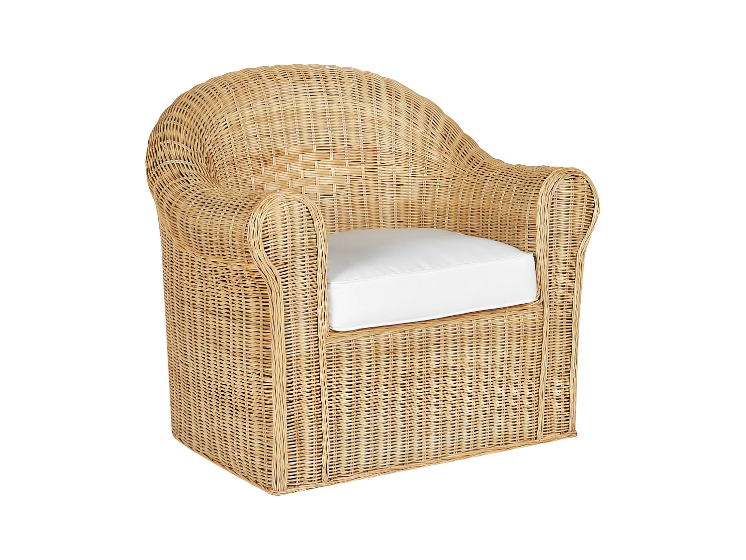 Fauteuil de jardin LIVADEIA Rotin Naturel