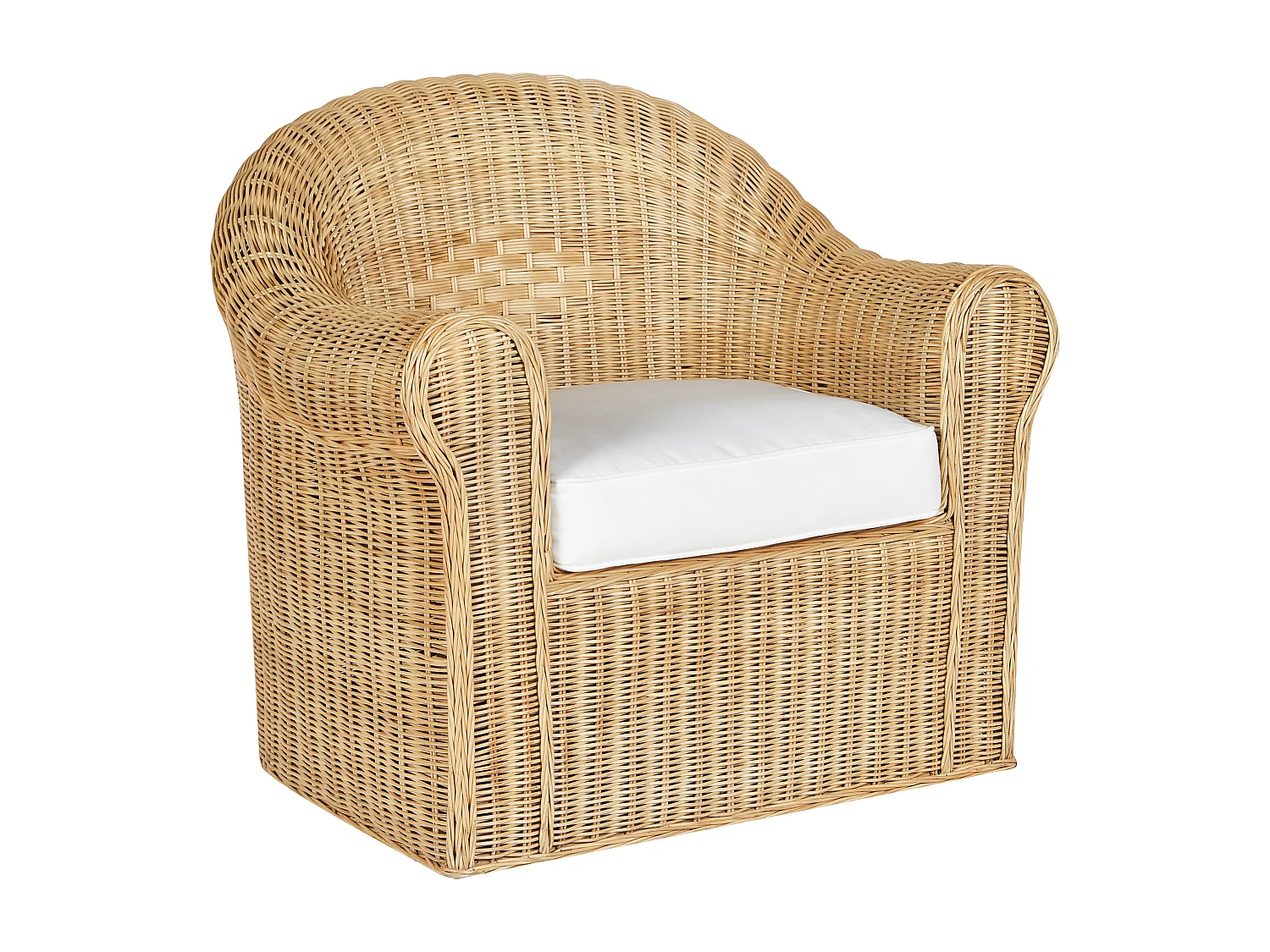 Fauteuil de jardin LIVADEIA Rotin Naturel