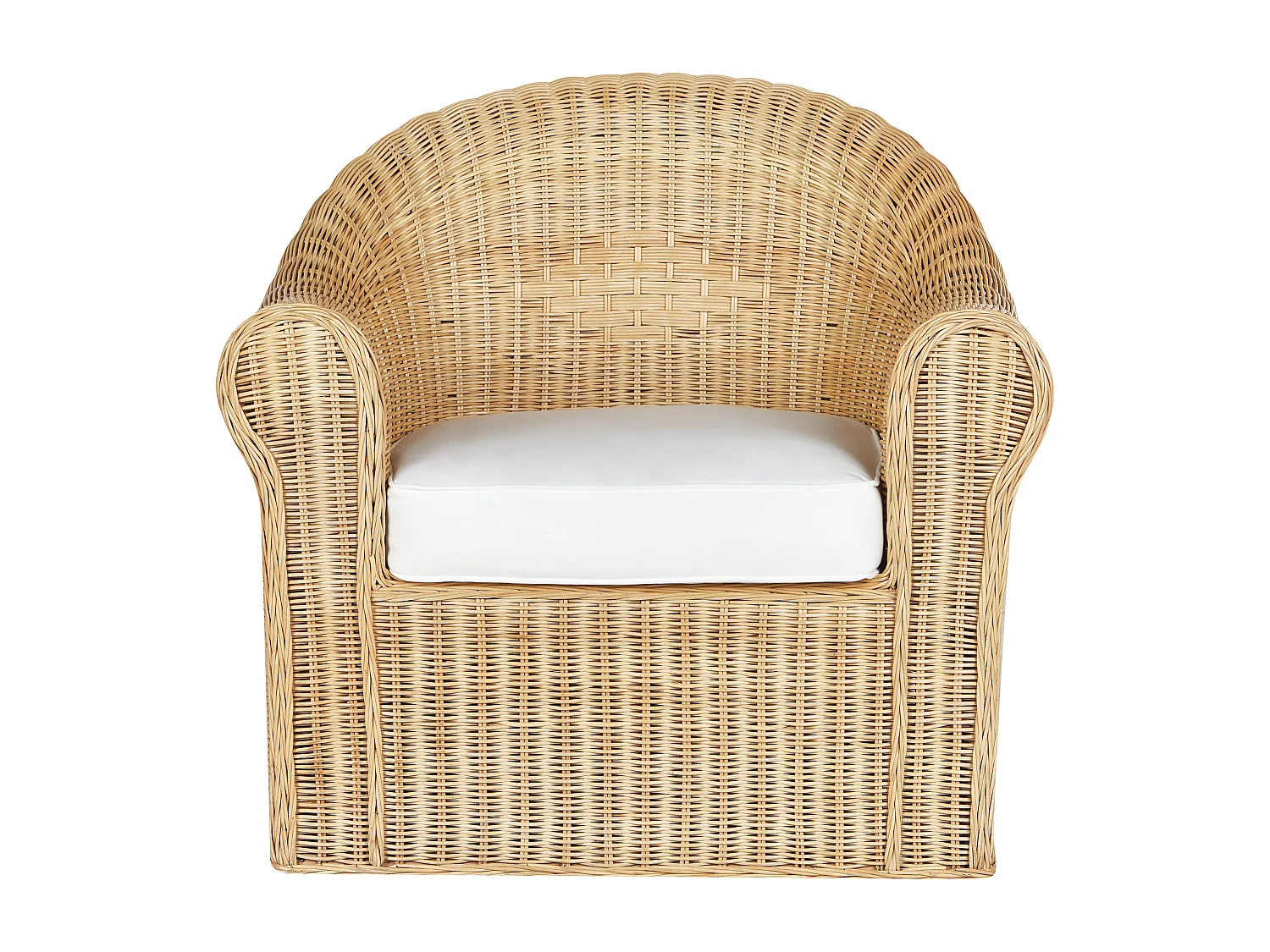 Fauteuil de jardin LIVADEIA Rotin Naturel