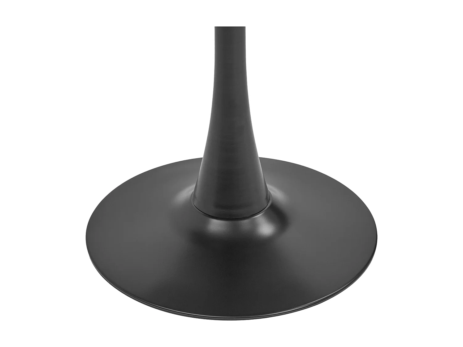 Tavolo da pranzo BOCA Nero/ Oro 90 cm 90 cm