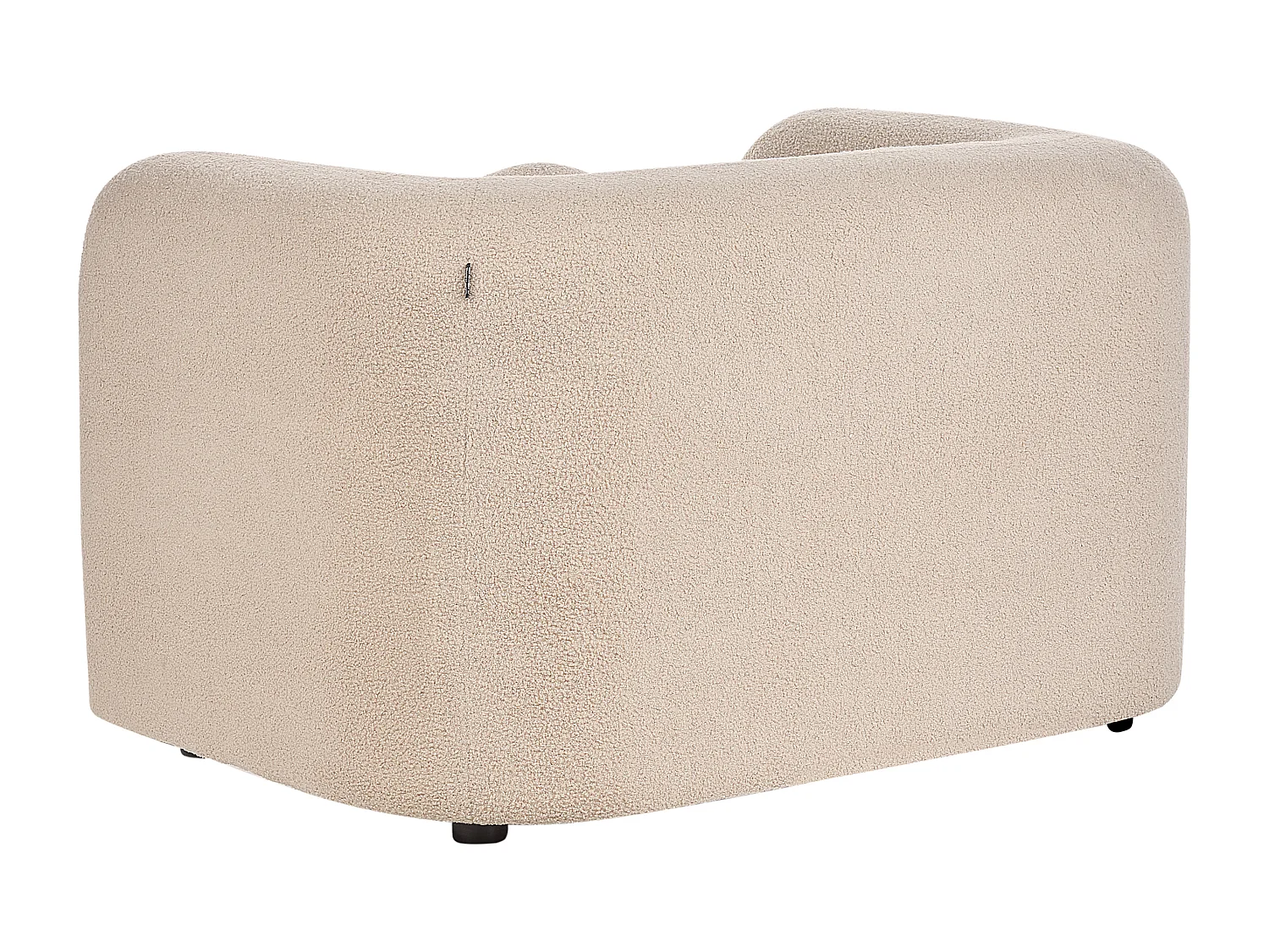 Fauteuil LEIREN Bouclé Beige