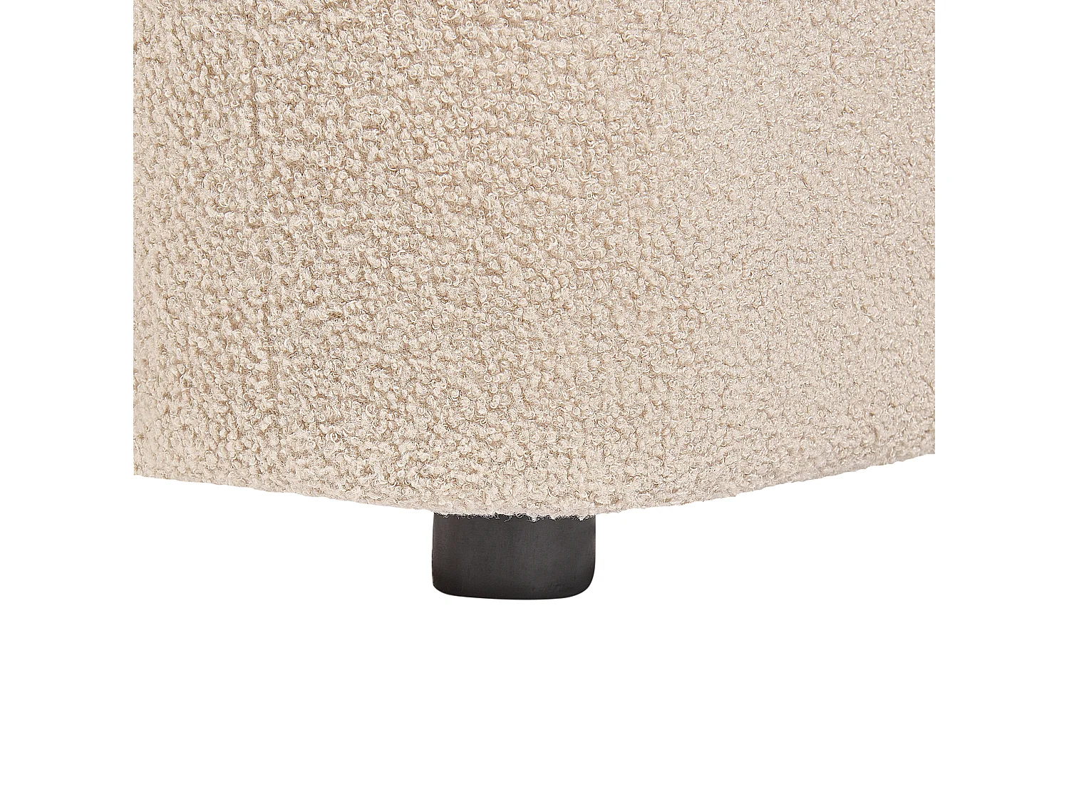 Fauteuil LEIREN Bouclé Beige