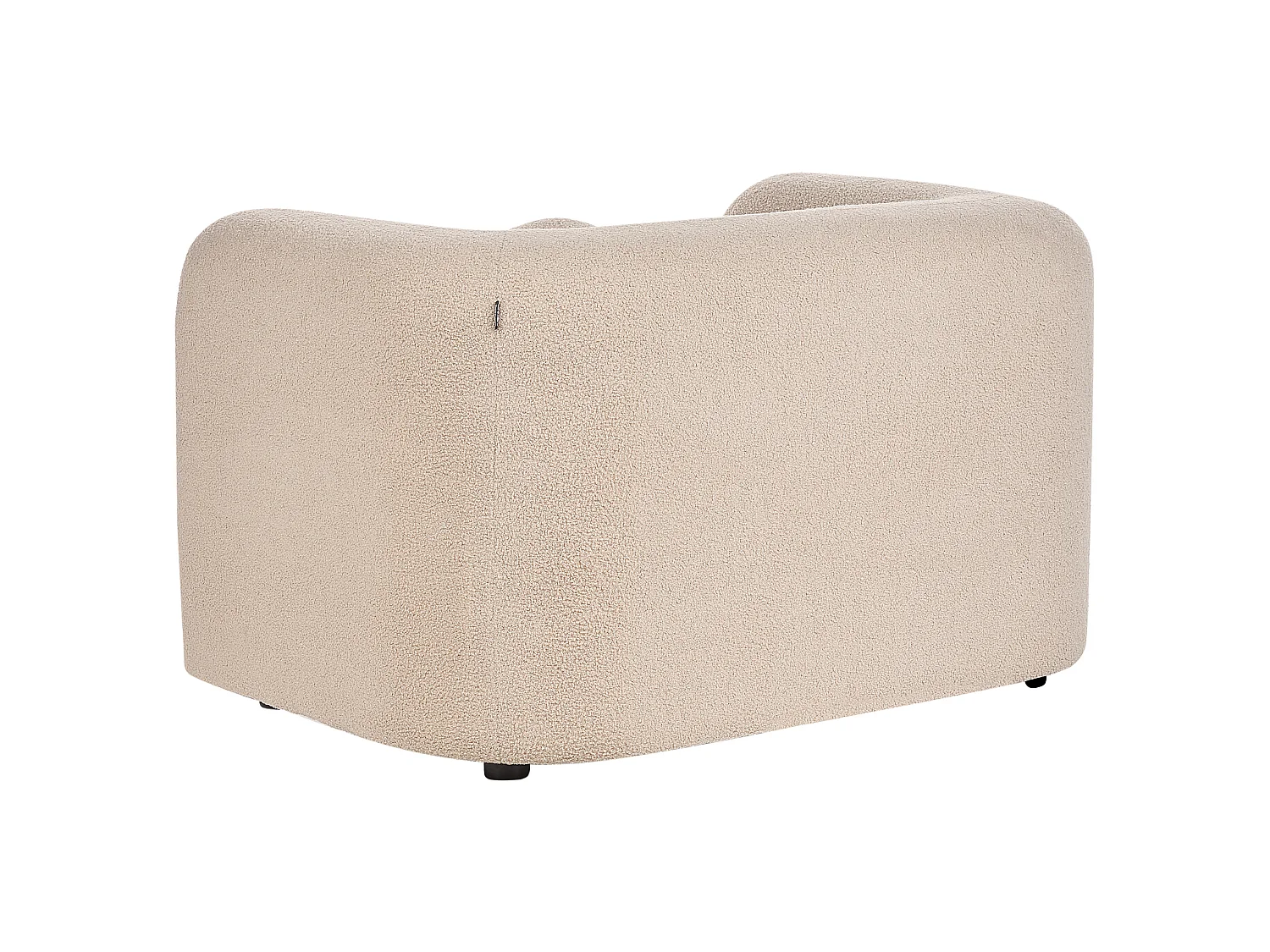 Fauteuil LEIREN Bouclé Beige