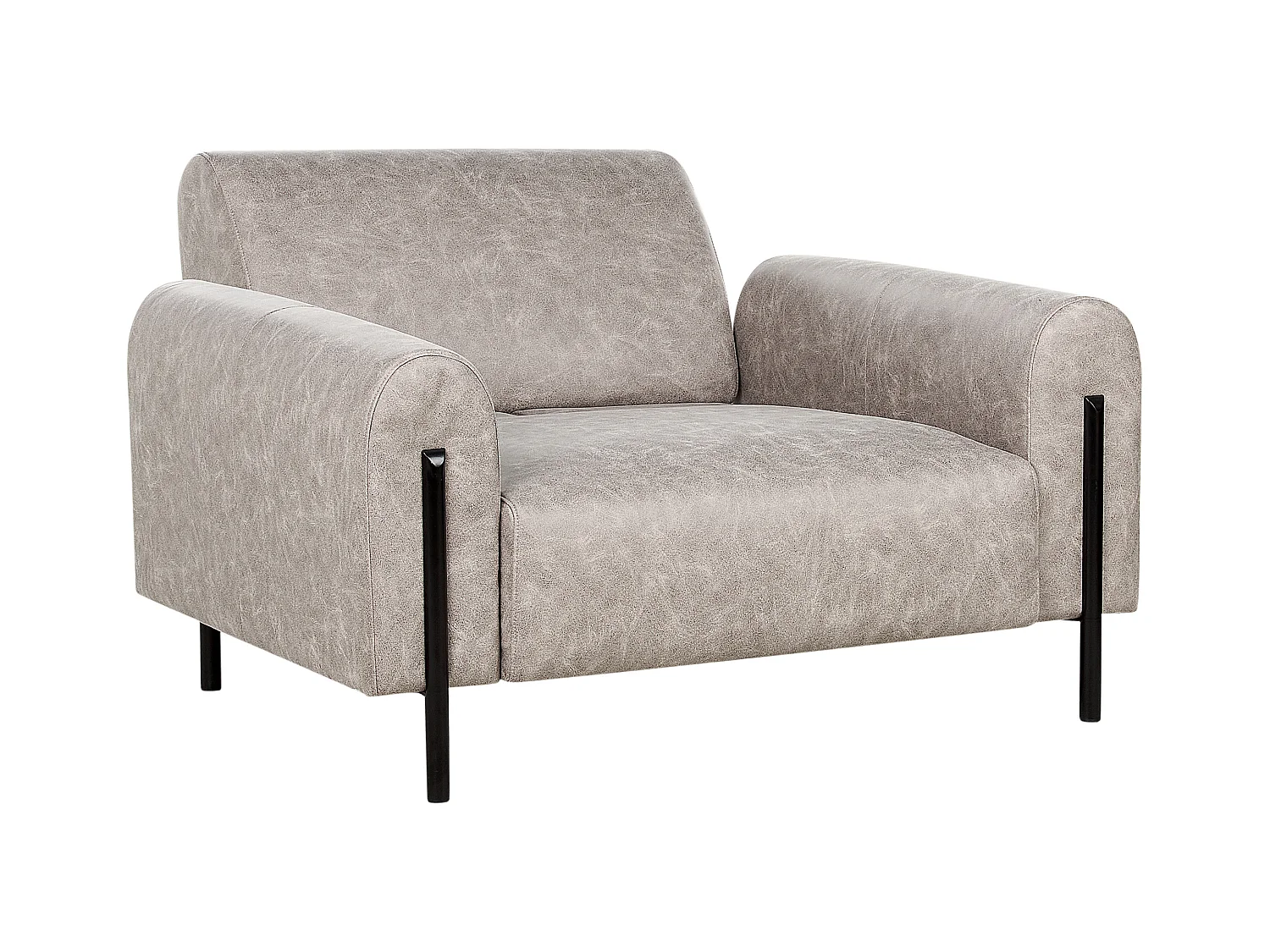 Fotel ASKIM Jasnoszary