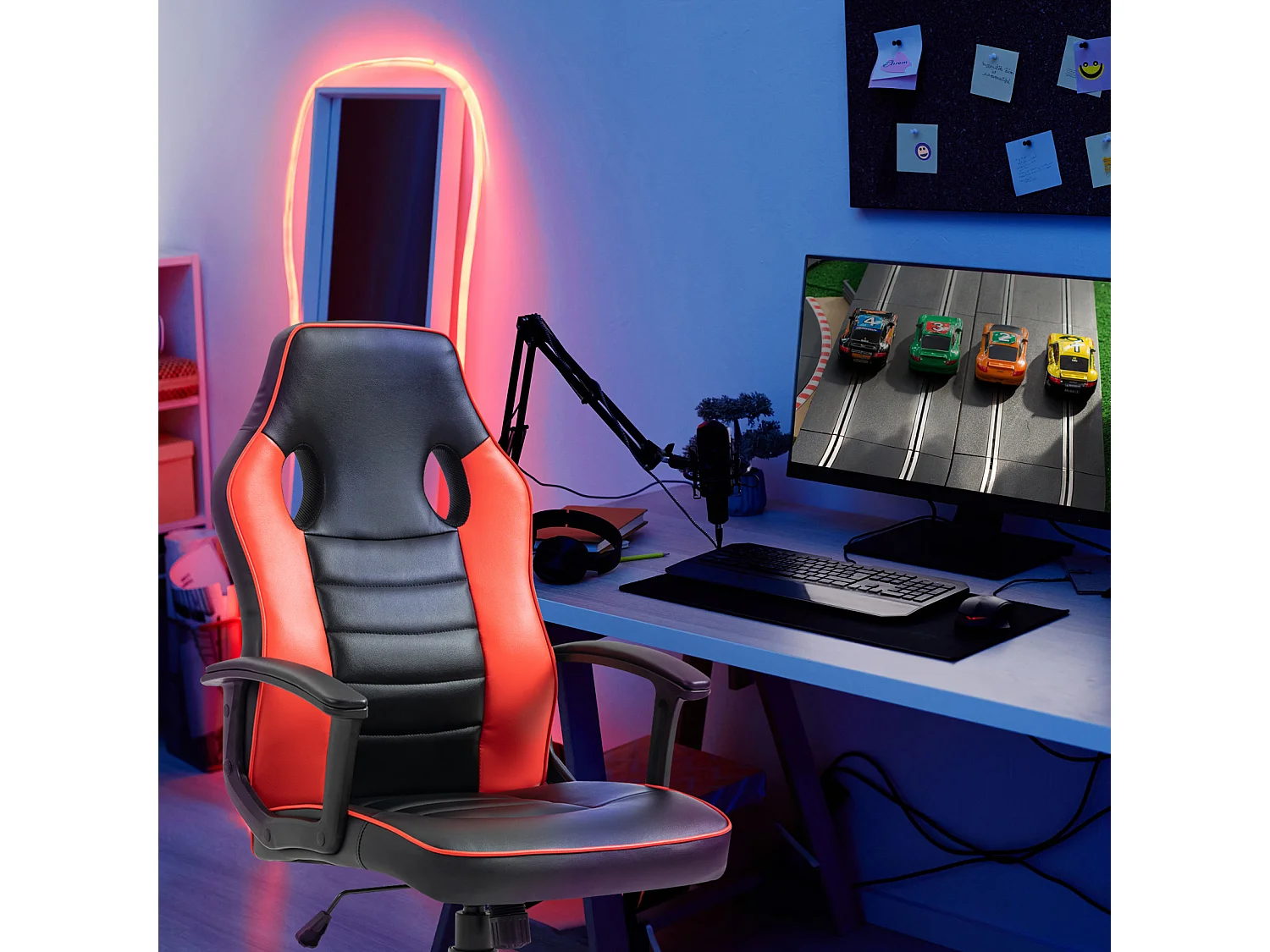 Chaise PC ergonomique Réglable en hauteur Enfants Adolescents