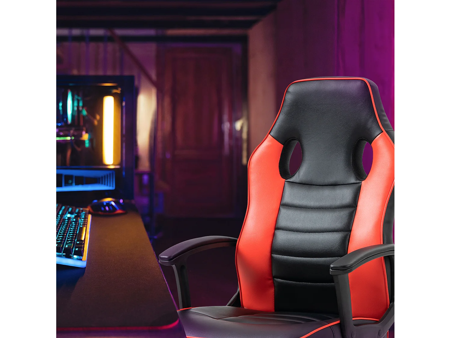 Chaise PC ergonomique Réglable en hauteur Enfants Adolescents