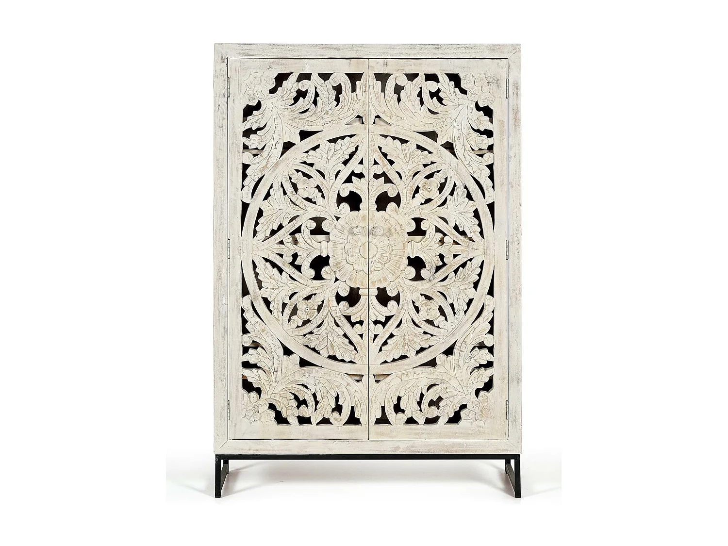 Küchenhochschrank aus Mangoholz