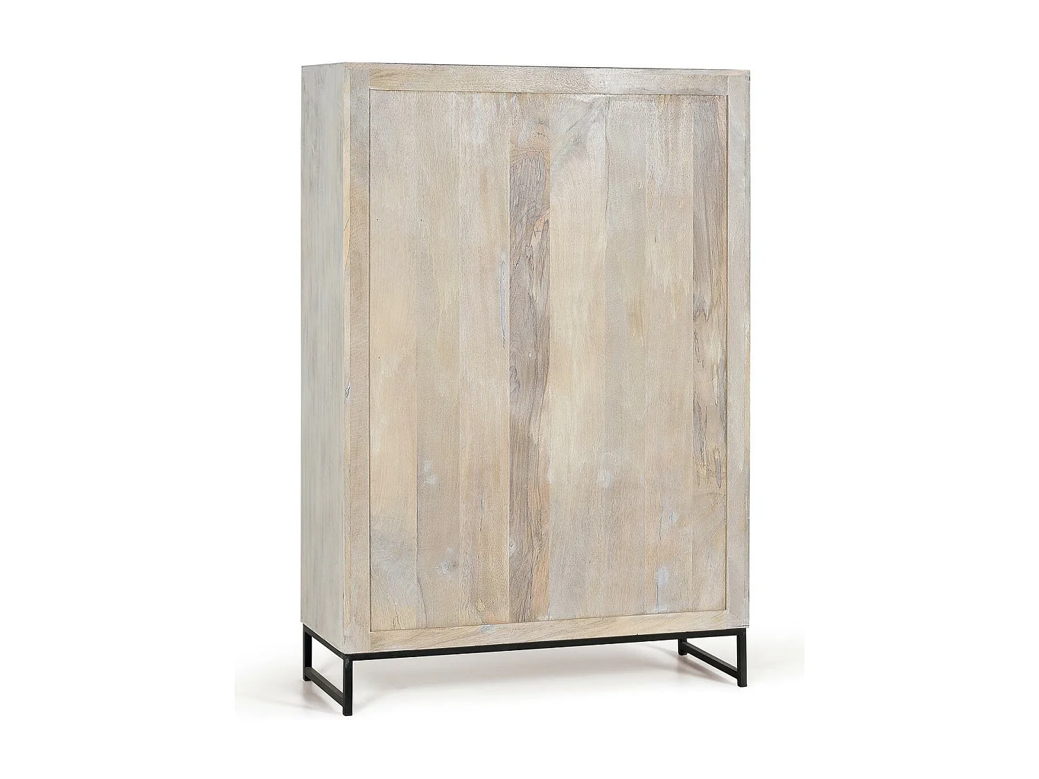 Küchenhochschrank aus Mangoholz