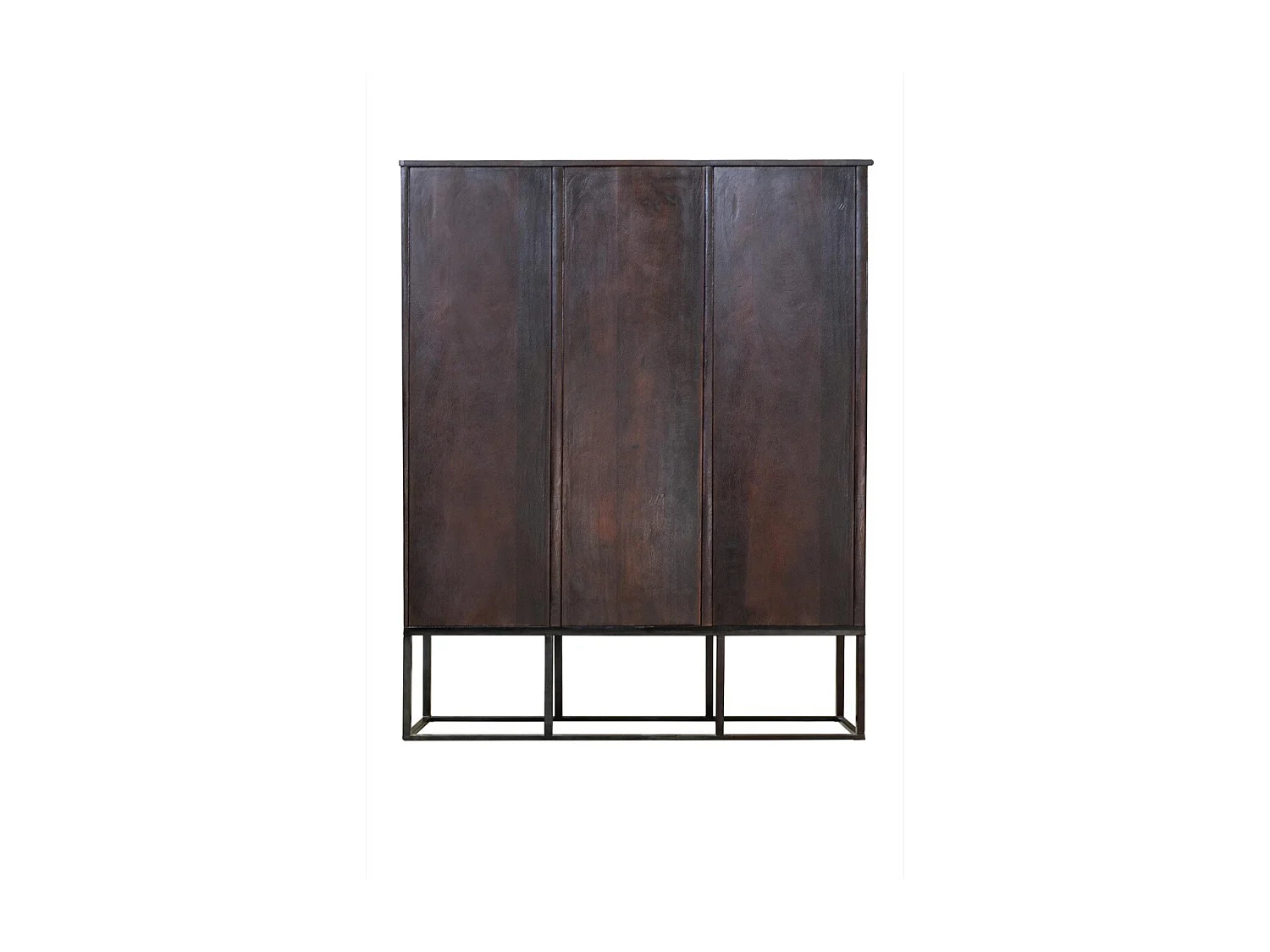 Küchenhochschrank aus Mangoholz