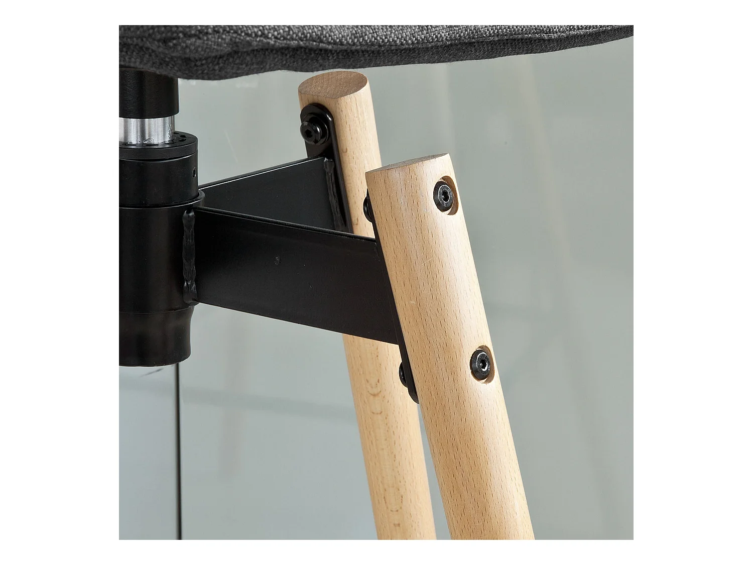 SoBuy Chaise pliante, chaise pliante confortable, chaise pliante en bois FST45-DG