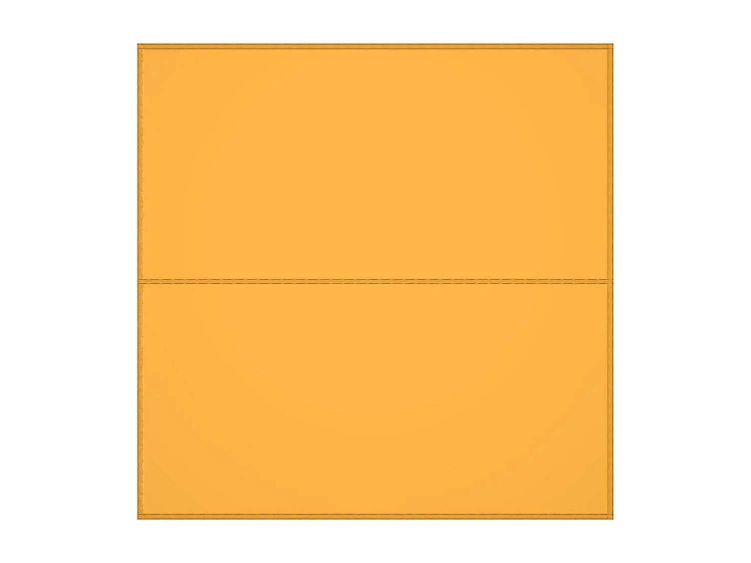 Voile d'ombrage 4x4 m Jaune