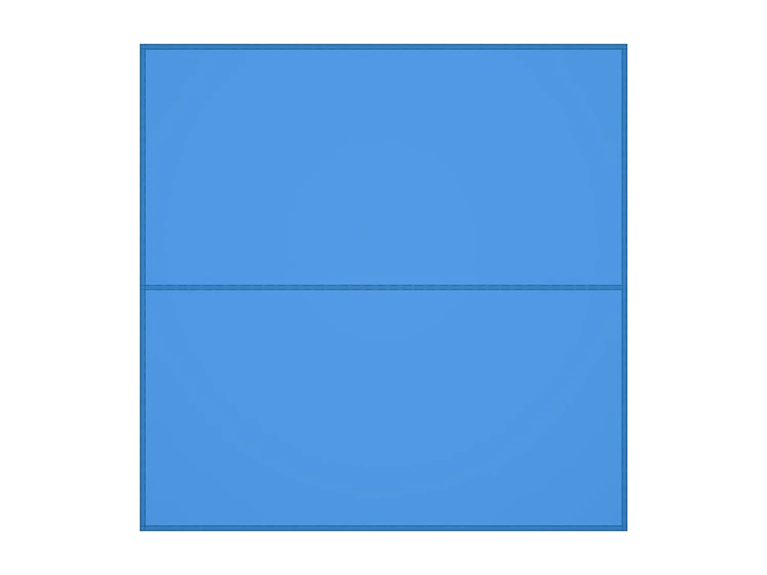 Lona de exterior 4x4 m azul