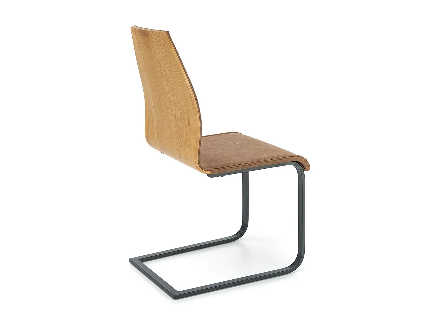 Chaise K265 /Similicuir/Marron