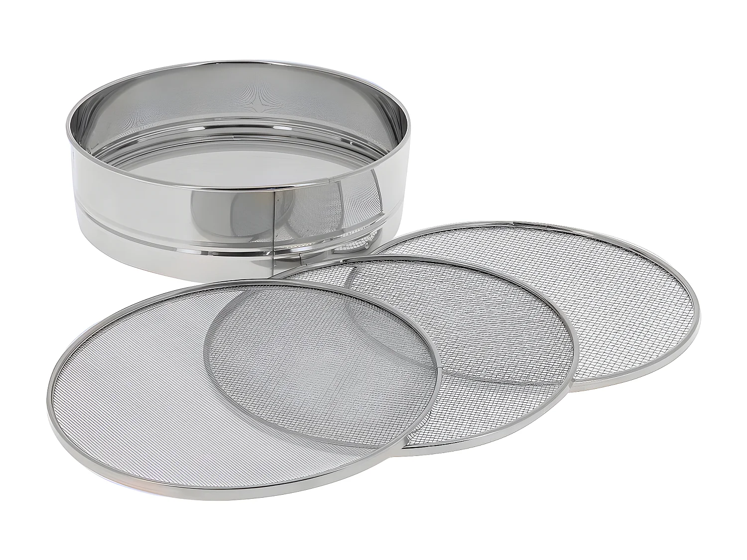 Tamis à farine 21 cm avec 4 grilles