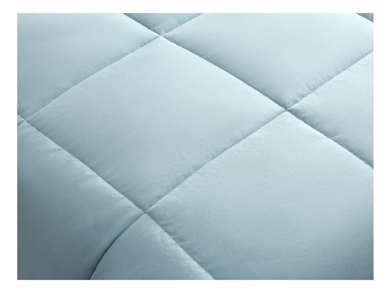 Let børnedyne - 140 x 200 cm - 180g/m² - Sojabeanfiber med fersken-følelse - Blå - THERMO CONTROL