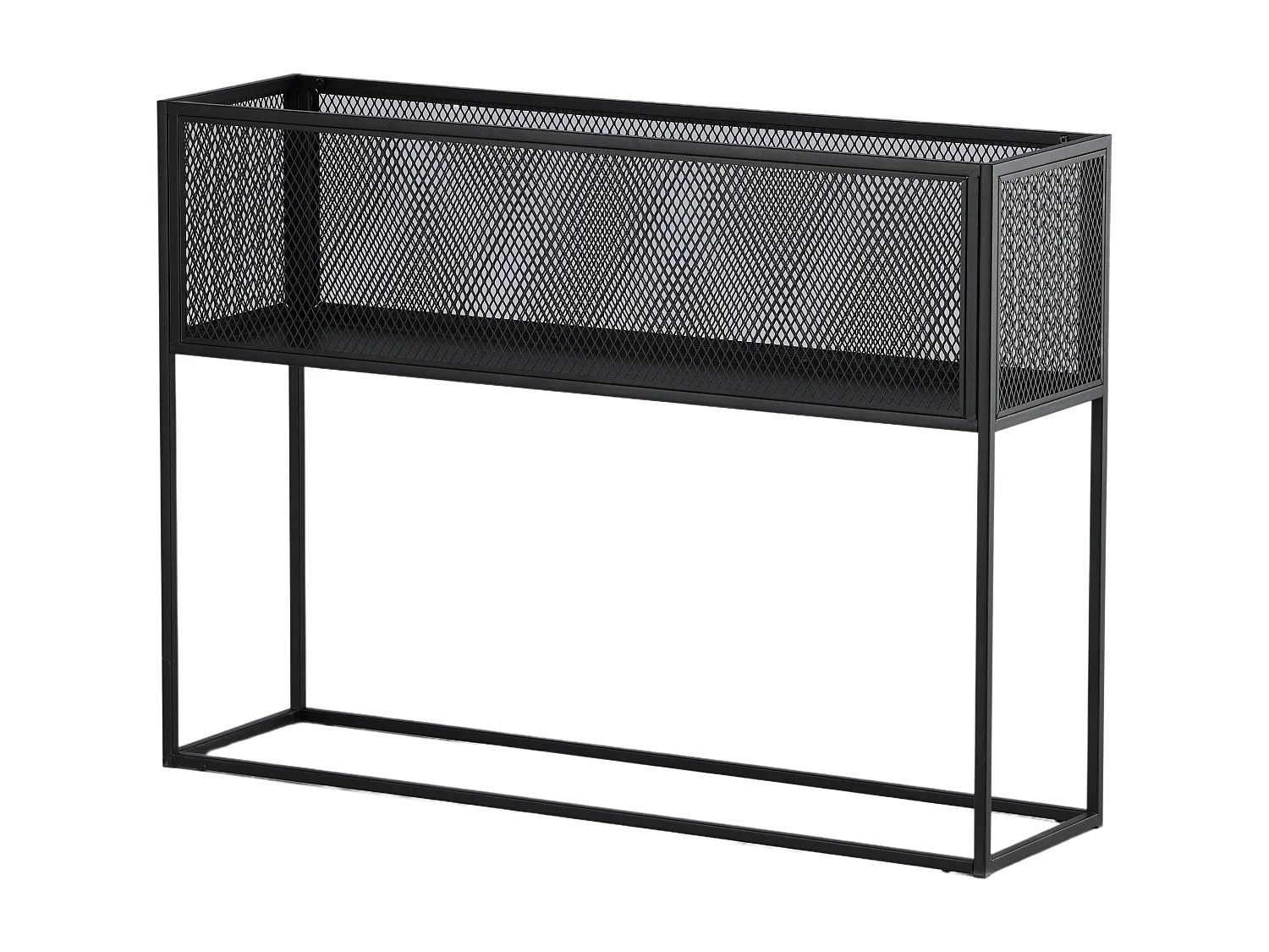 Étagère Murale NETZ WS110 1S 110x30x80 Noir