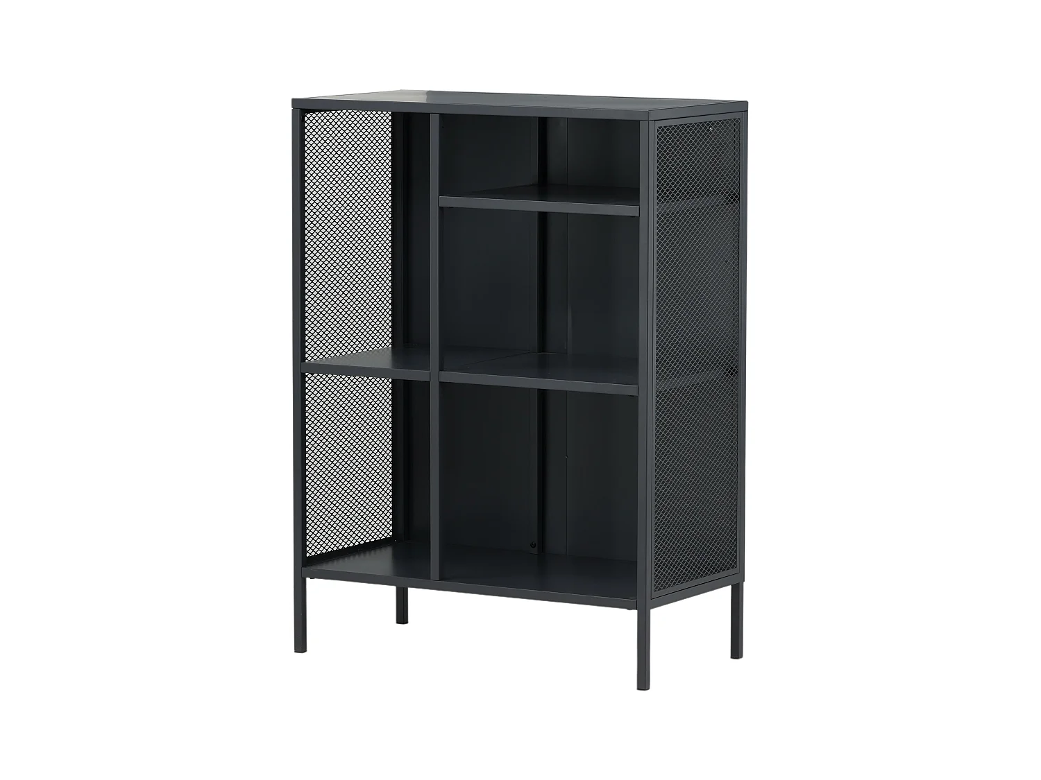 Étagère Murale MISHA WS80 5S 80x40x110 Gris