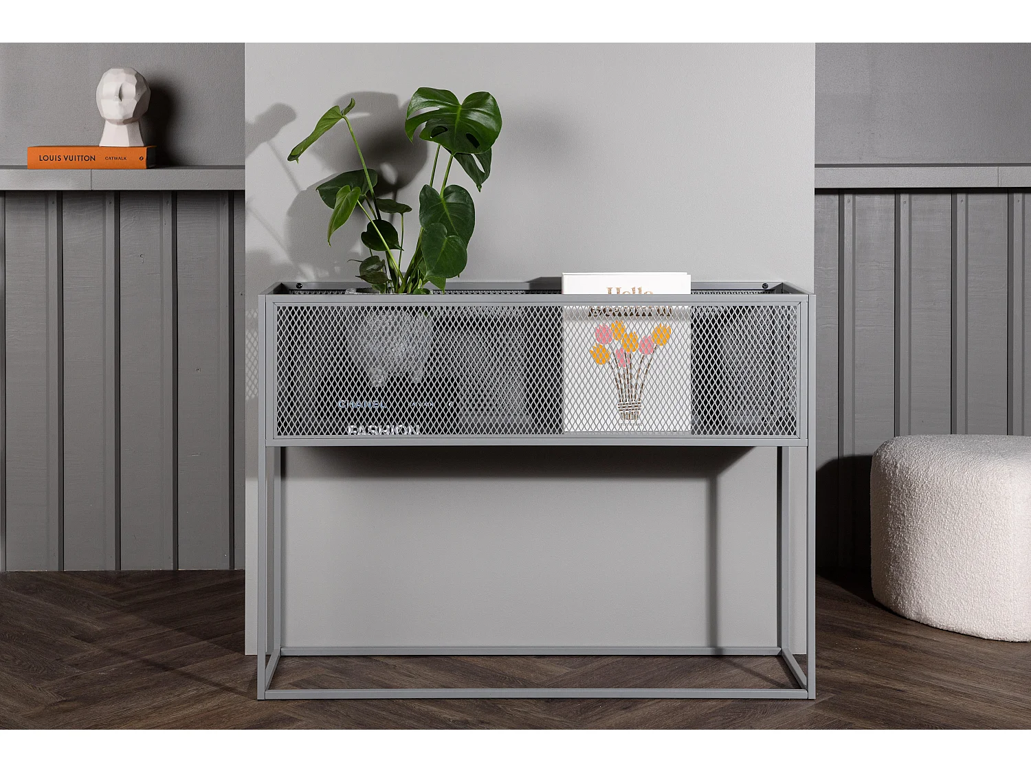 Wandrek NETZ WS110 1S 110x30x80 Grijs