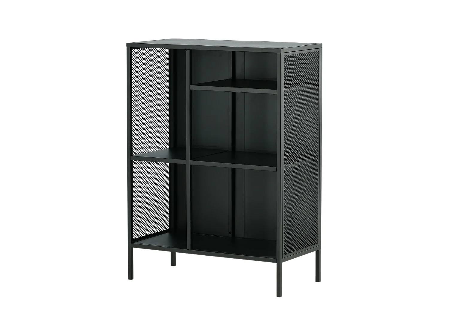 Scaffale A Muro MISHA WS80 5S 80x40x110 Nero