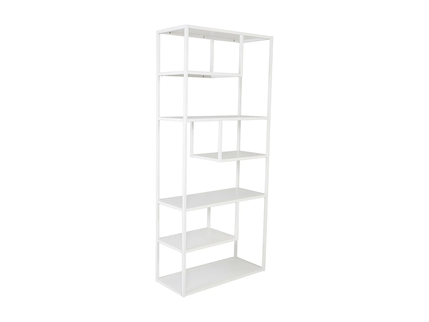 Étagère Murale STAAL WS85 6S 85x35x188 Blanc