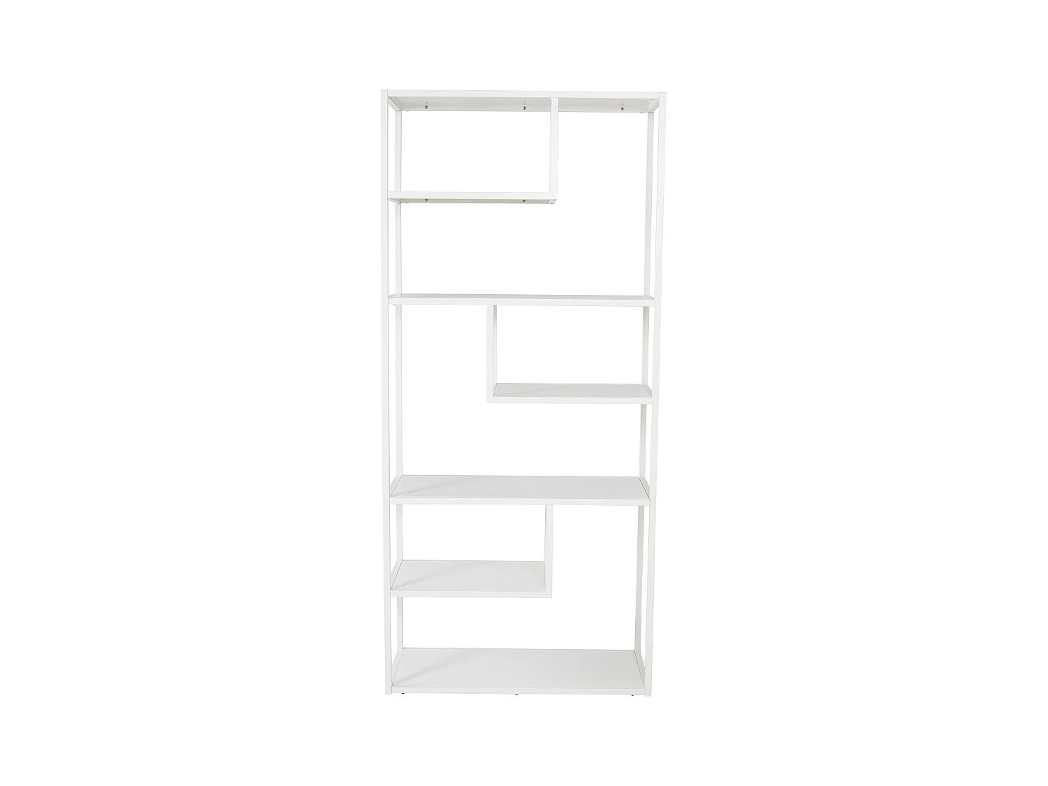 Scaffale A Muro STAAL WS85 6S 85x35x188 Bianco