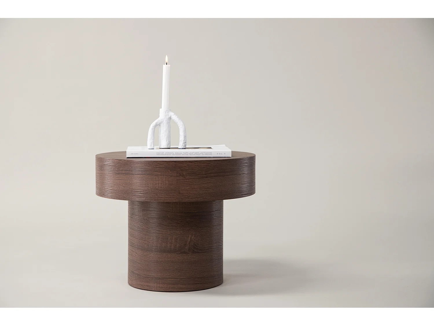 Table D'Appoint MALUNG ST50 50x50x40 Brun