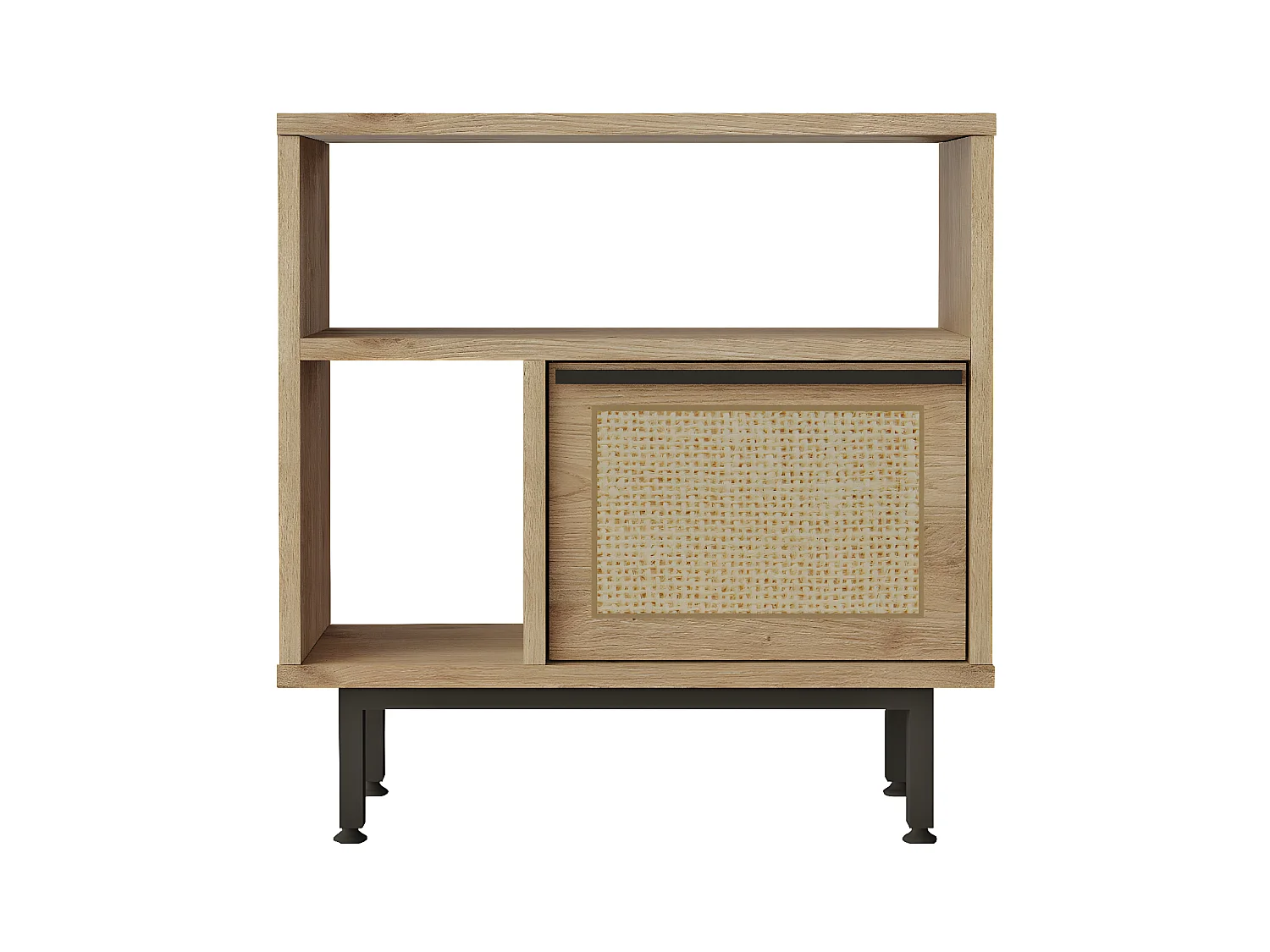 Bijzettafel OCEAN ST60 1D 60x26x60 Lichtbeige