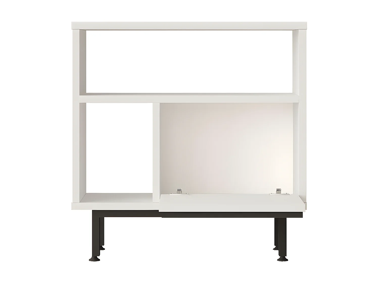 Table D'Appoint OCEAN ST60 1D 60x26x60 Blanc