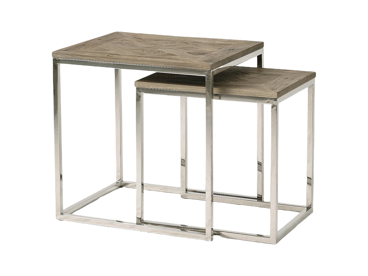 Table D'Appoint GLAMOUR ST55 55x45x36 Brun