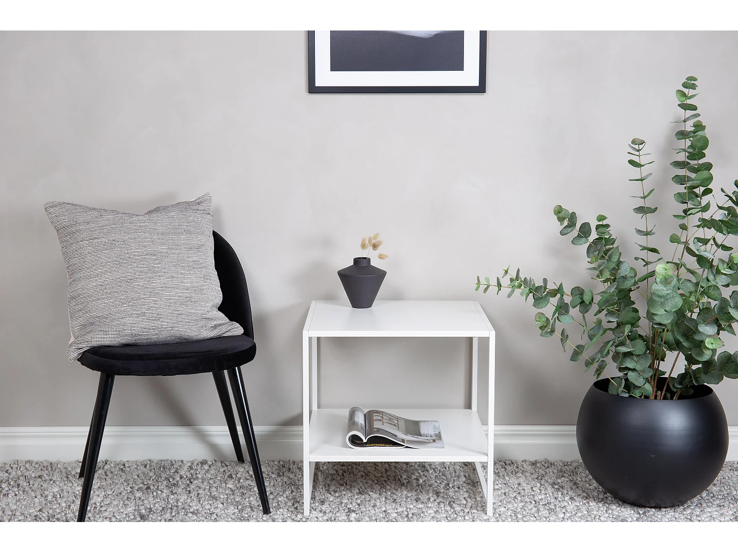 Table D'Appoint STAAL ST50 50x50x50 Blanc