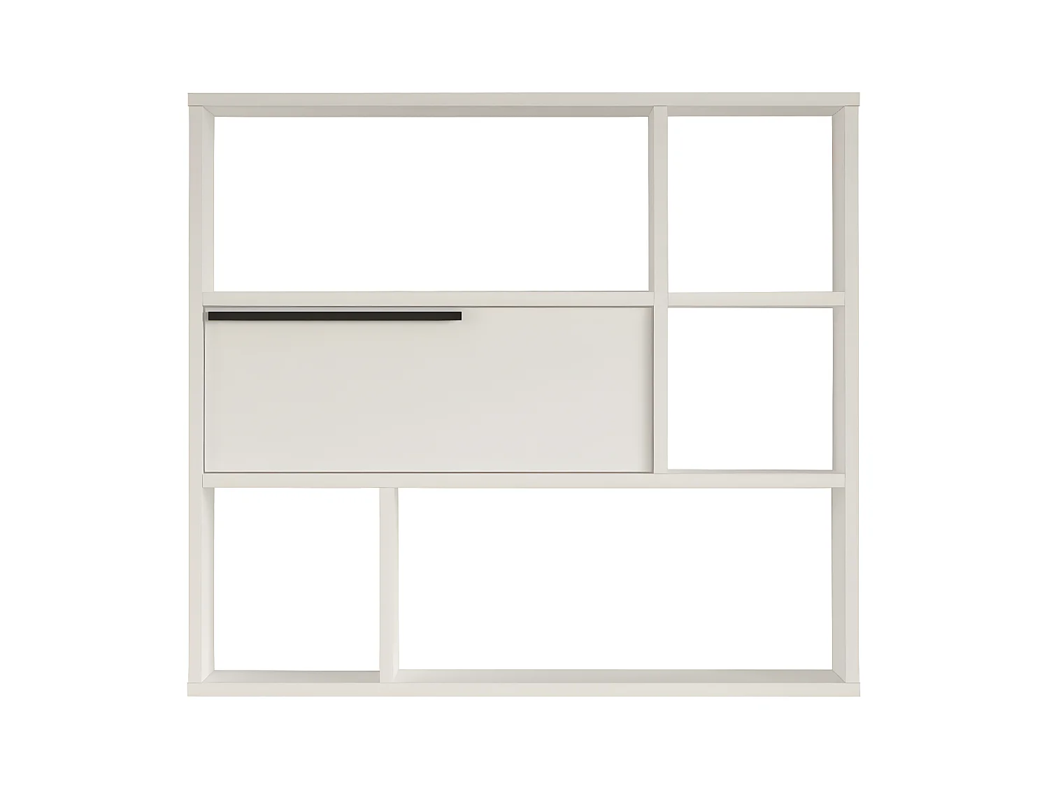 Étagère Murale OCEAN WS90 6S 90x22x81 Blanc