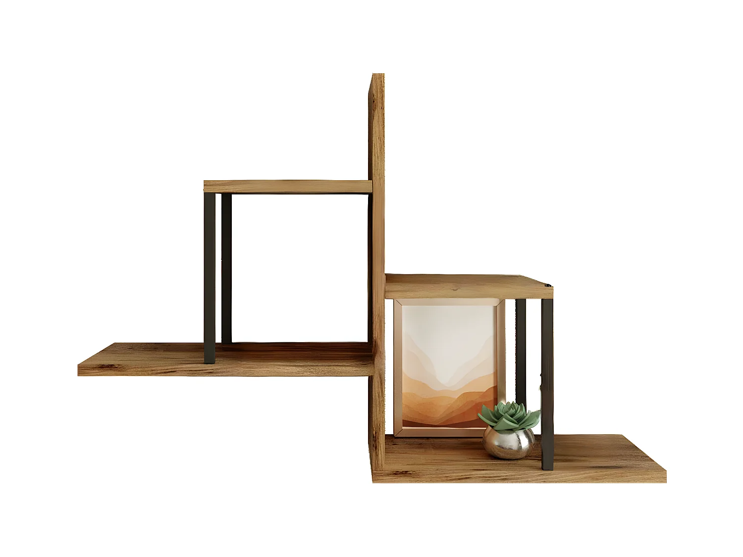 Étagère Murale VOYAGE WS89 2S 89x22x62 Naturel