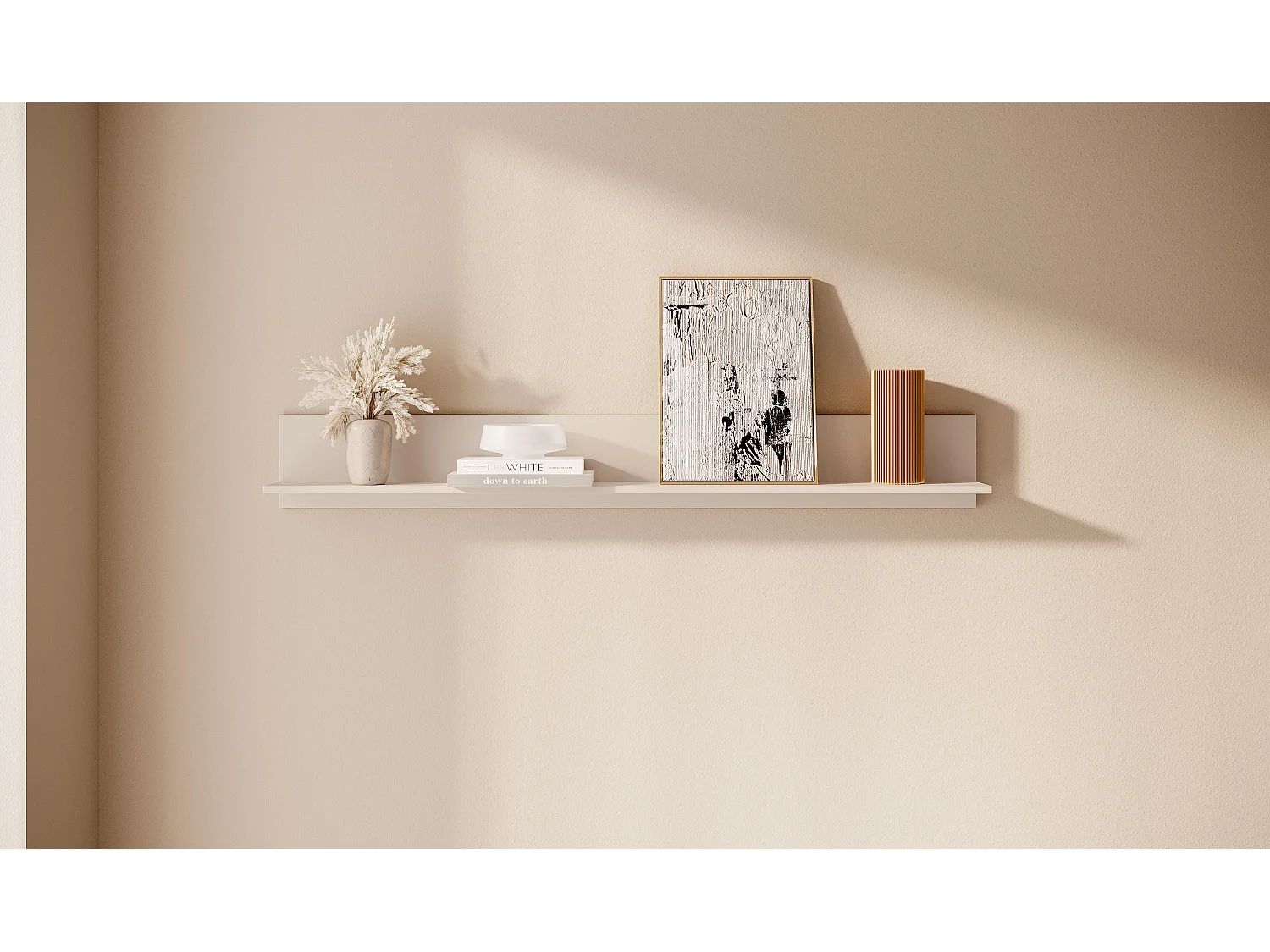 Étagère Murale DIAMO WS150 1S 150x12x16 Beige