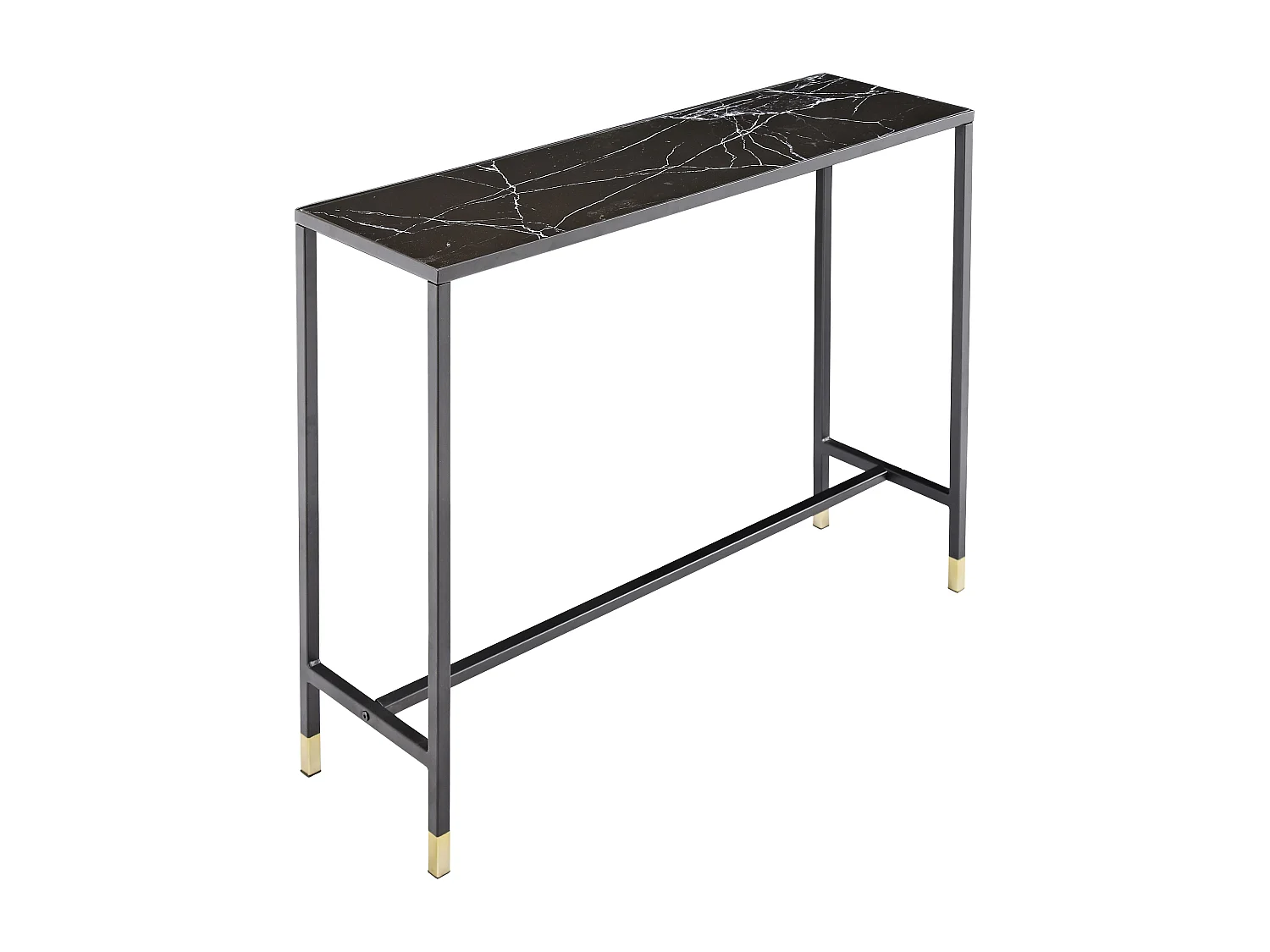 Mesa Auxiliar DIPP ST30 30x100x75 Negro