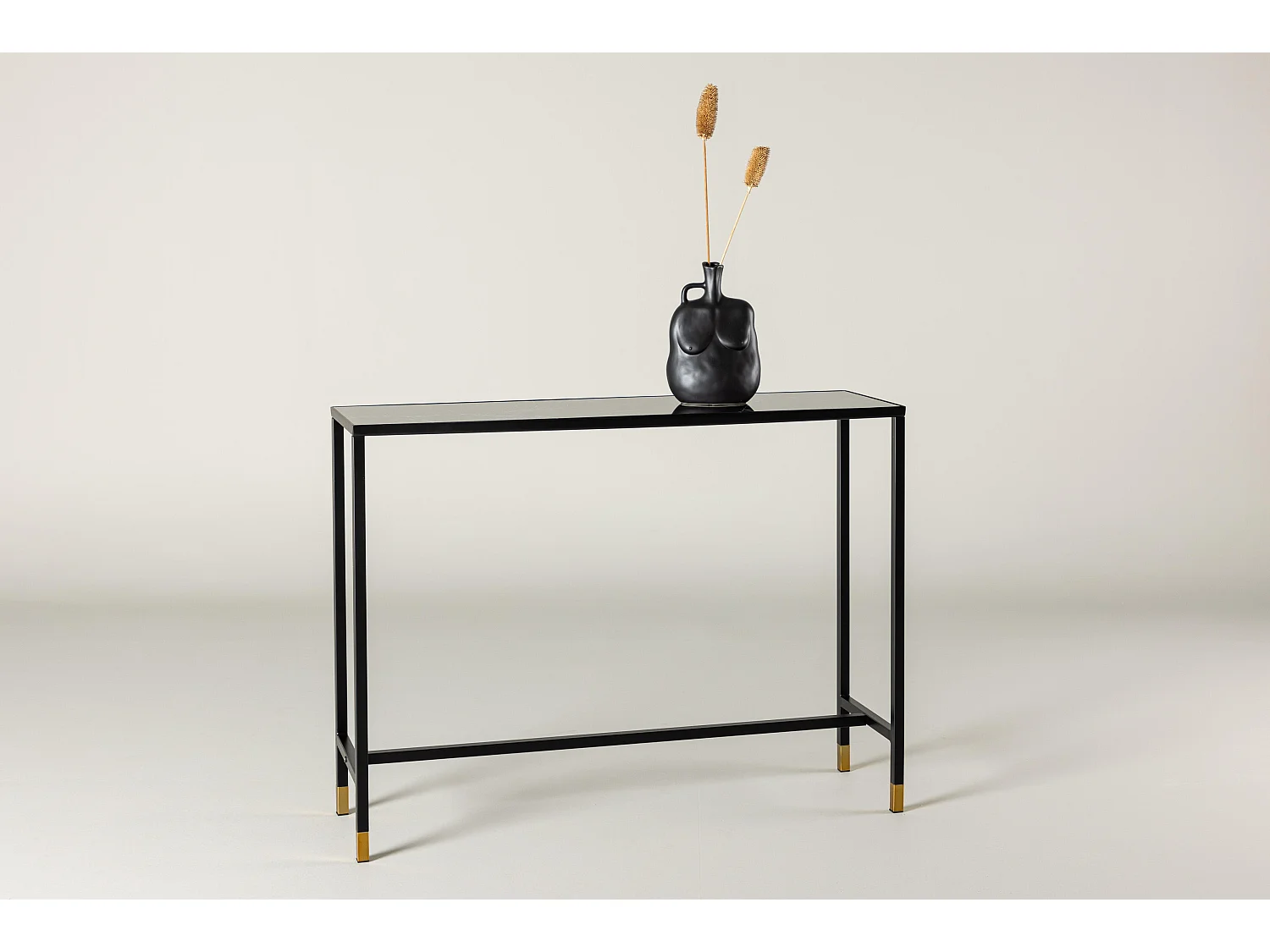 Mesa Auxiliar DIPP ST30 30x100x75 Negro