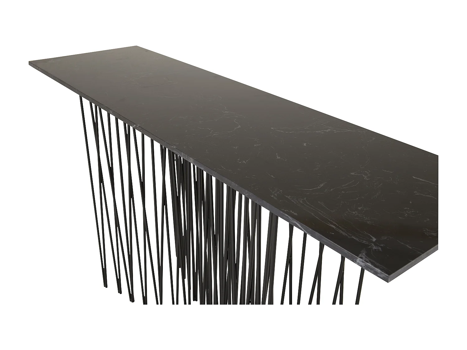 Mesa Auxiliar STONE ST37 37x130x74 Negro