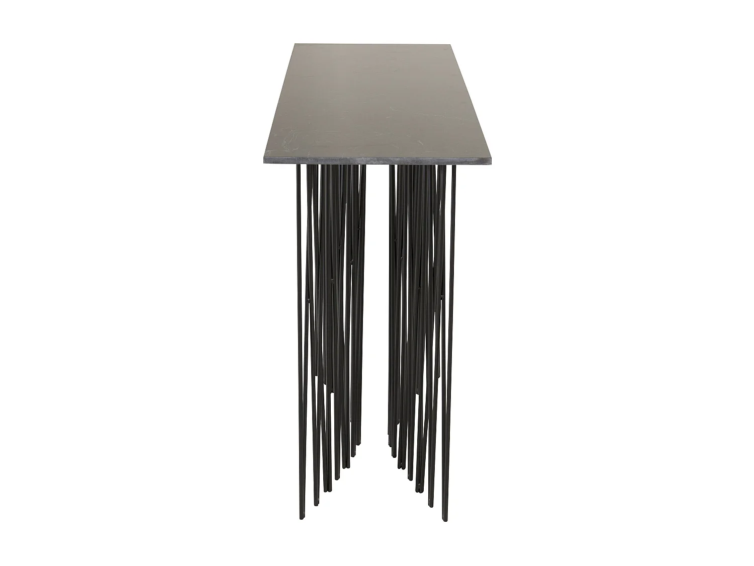 Table D'Appoint STONE ST37 37x130x74 Noir