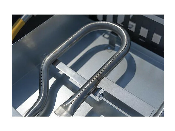 Cook'in Garden Plancha gaz 4000w plaque fonte émaillé 58.2x47x20cm - PG092