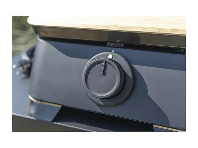 Cook'in Garden Plancha électrique 2500w plaque fonte émaillée - PE004