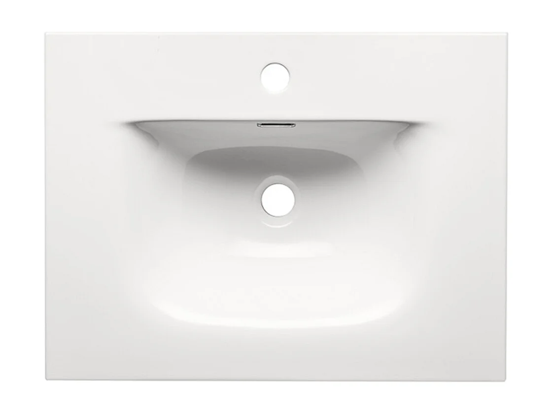 Set di mobili da bagno con lavabo Adriel beige 60cm