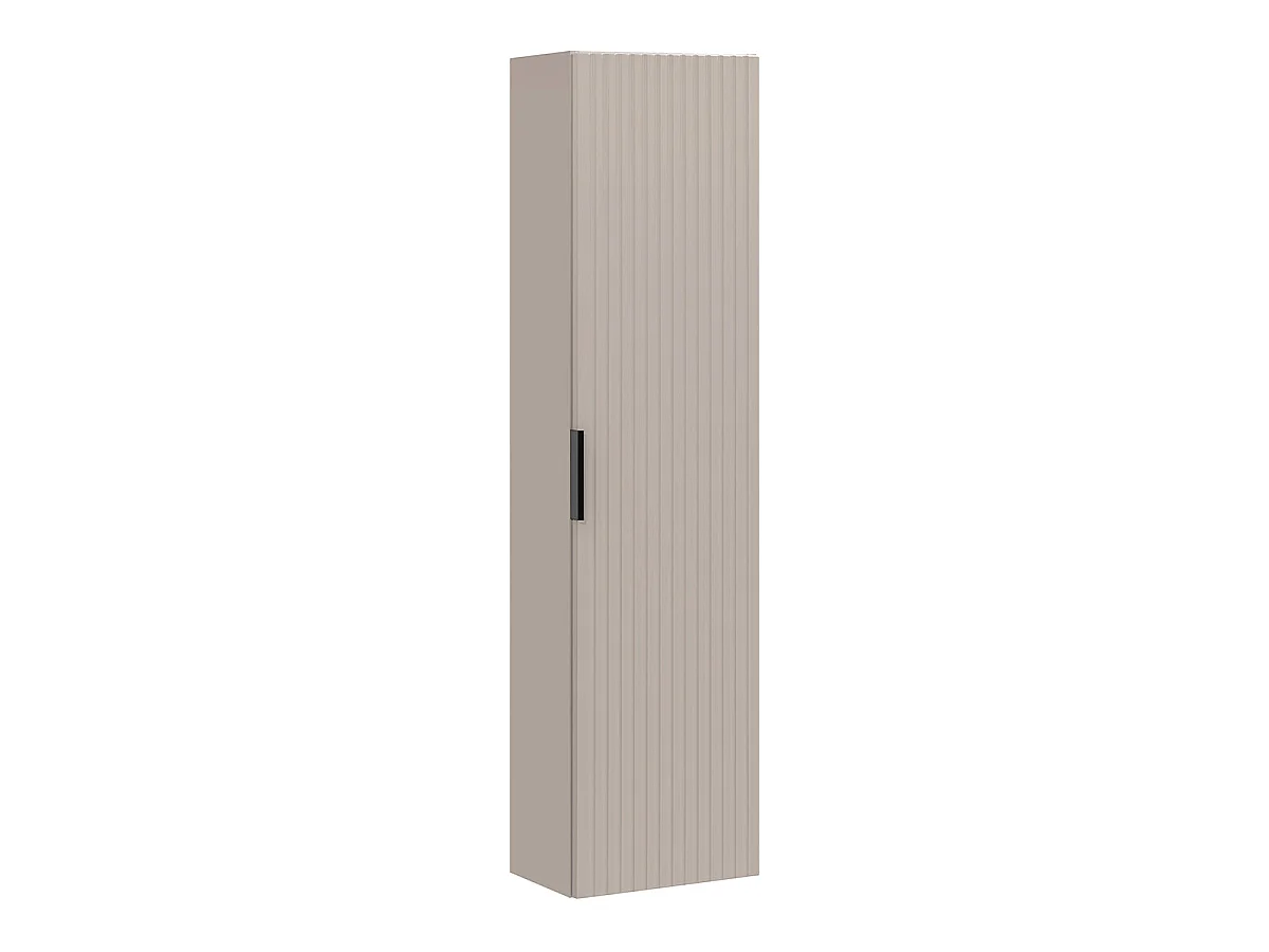 Ensemble meuble double vasque 120cm et colonne Adriel Cachemire Bois et effet Pierre