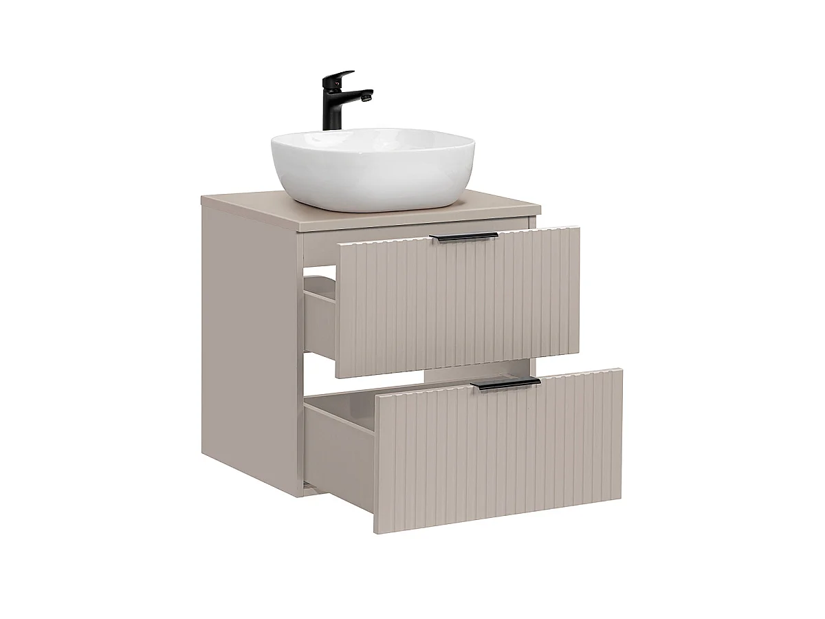 Mobile lavabo singolo 60cm Adriel Cachemire
