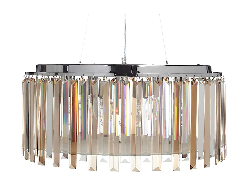 Lustre LAMEIRA Verre Argenté