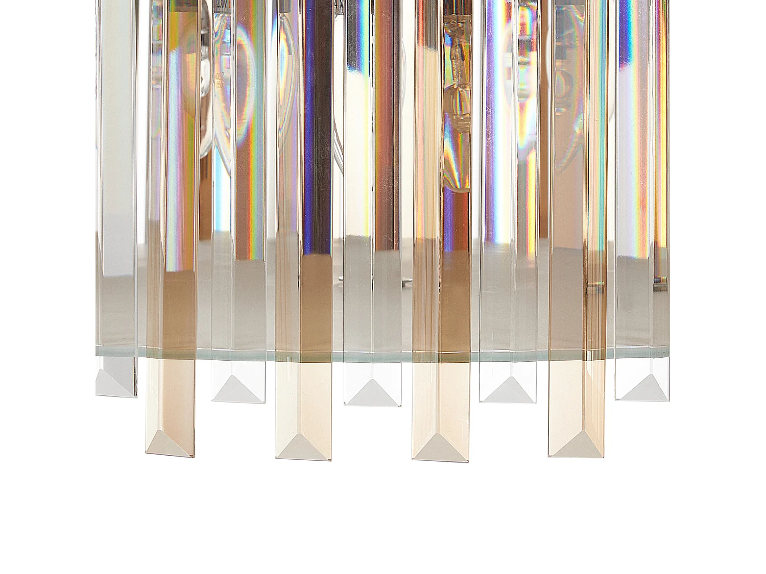 Lustre LAMEIRA Verre Argenté