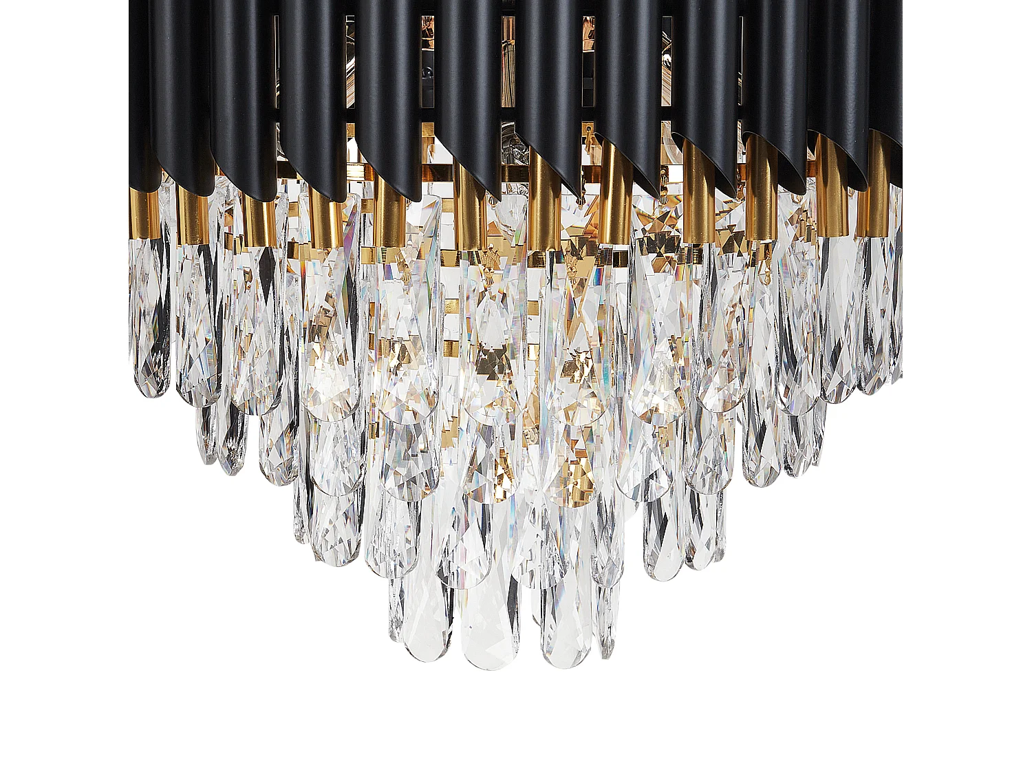 Lustre ABELLAS Métal Doré