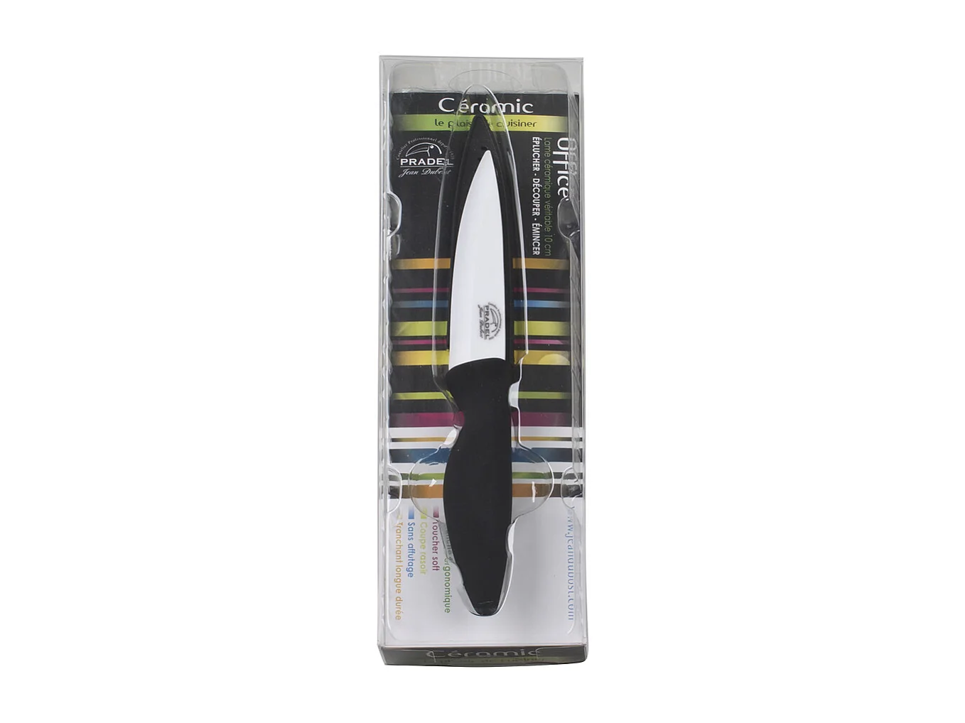 Couteaux d'office 10cm avec étui